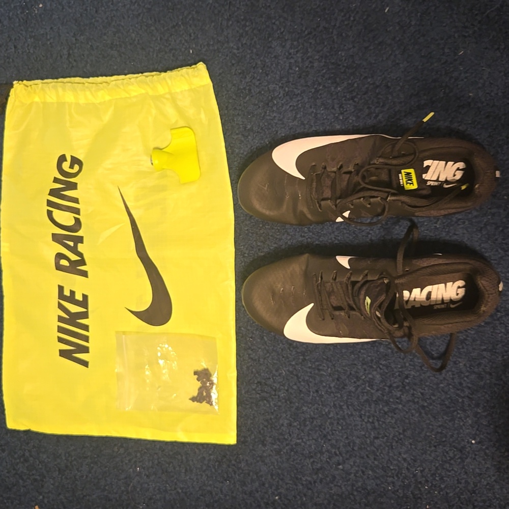 Nike Zoom Rival S9 Track & Field Racing‎ Black Size 8 Mens